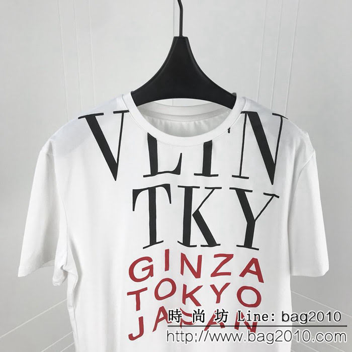 Valentino 華倫天奴 TKY東京系列 限定款 VLTN TKY主題字母印花 黑白兩色 男女同款 ydi2286